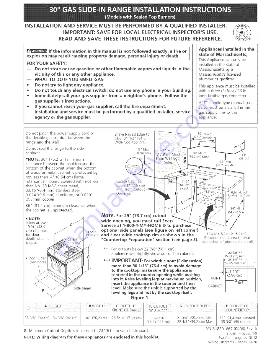 Kenmore 79036673400 Installation Instructions Manual Download Page 1