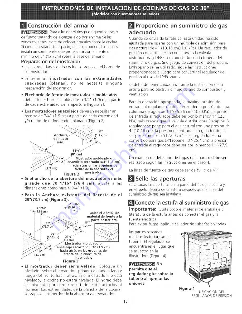 Kenmore 79036682501 Installation Instructions Manual Download Page 15