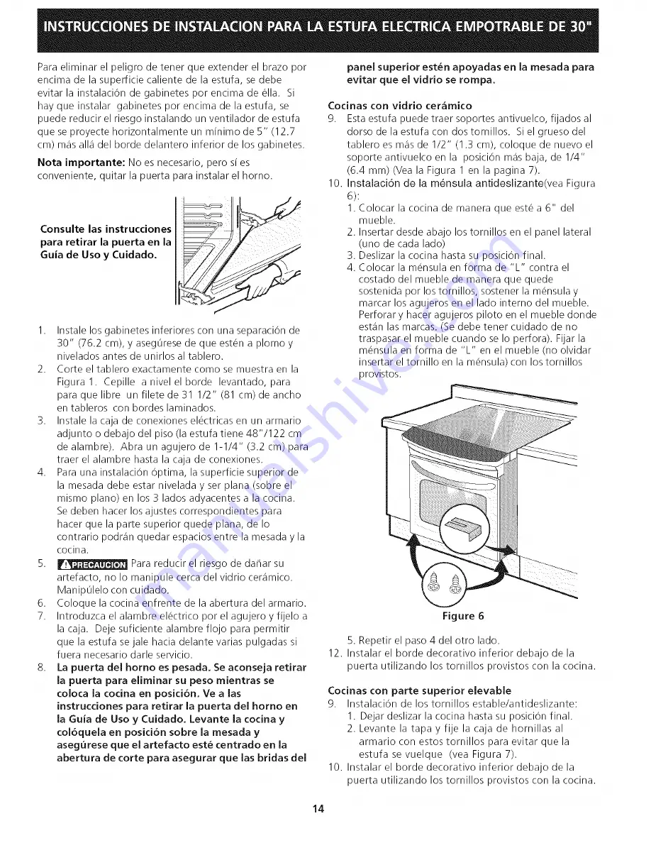 Kenmore 79045262501 Скачать руководство пользователя страница 14