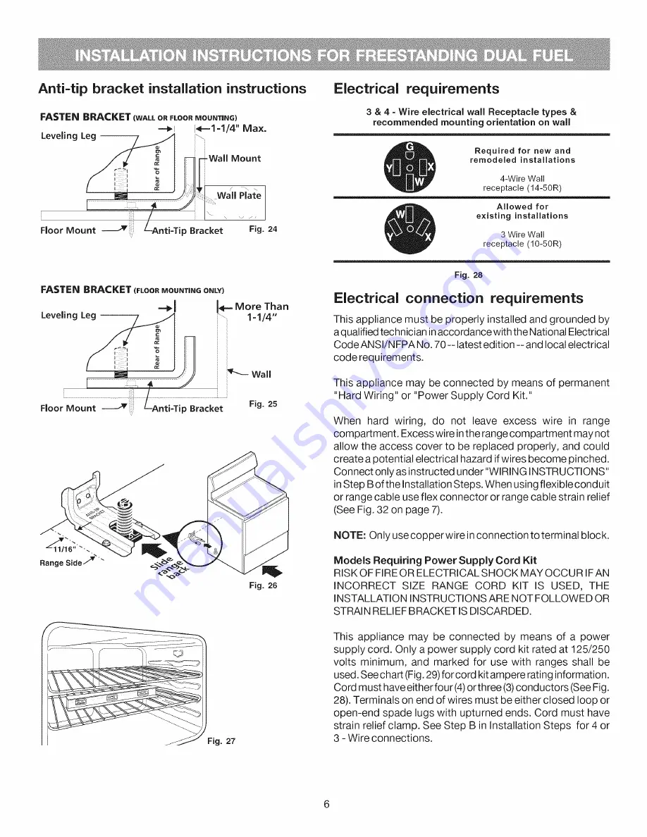 Kenmore 79078502010 Скачать руководство пользователя страница 6