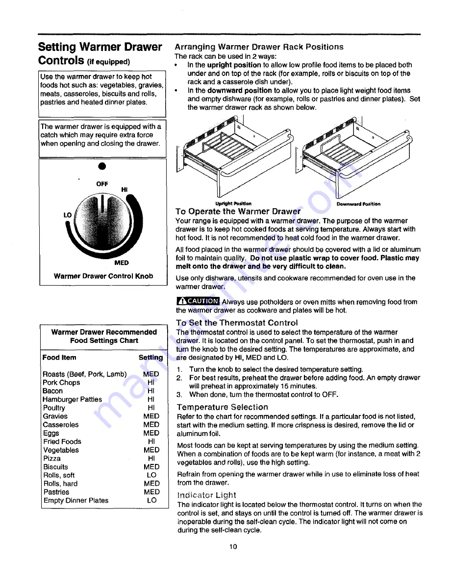 Kenmore 79095651000 Скачать руководство пользователя страница 10