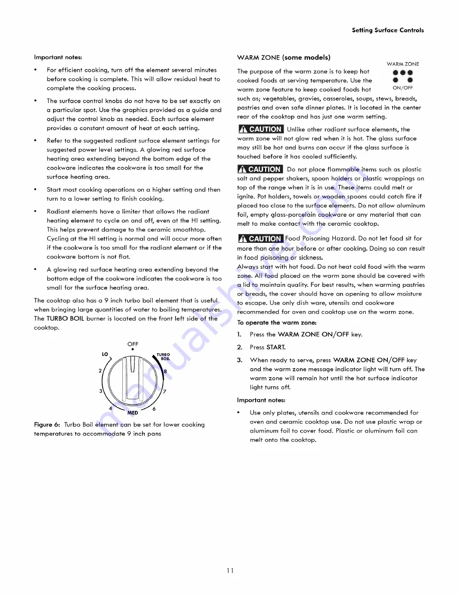 Kenmore 79097212410 Use & Care Manual Download Page 11