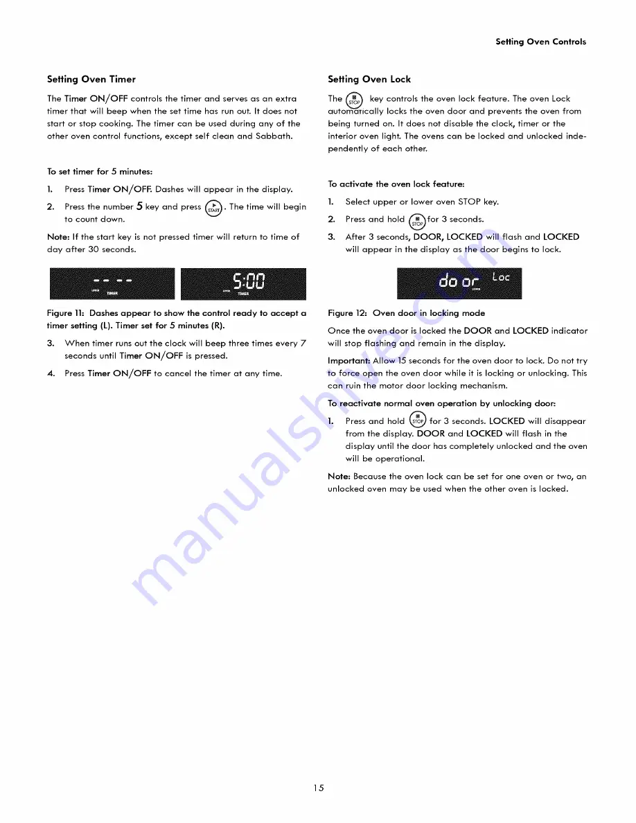 Kenmore 79097212410 Use & Care Manual Download Page 15