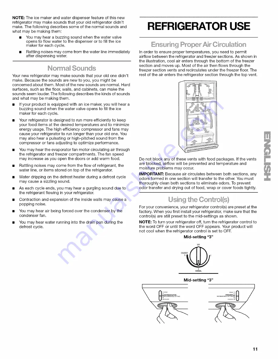 Kenmore 7930 Use And Care Manual Download Page 11