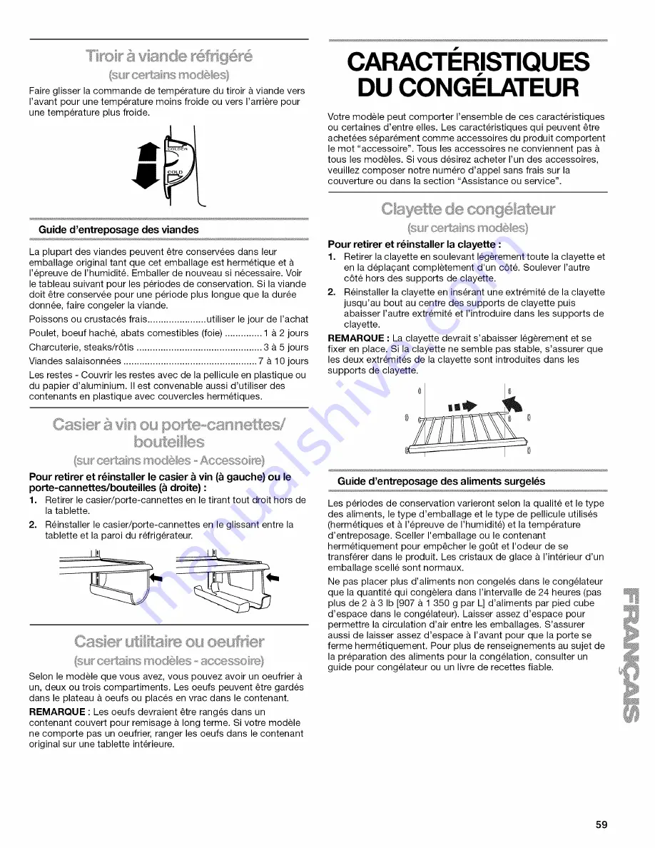 Kenmore 7930 Скачать руководство пользователя страница 59