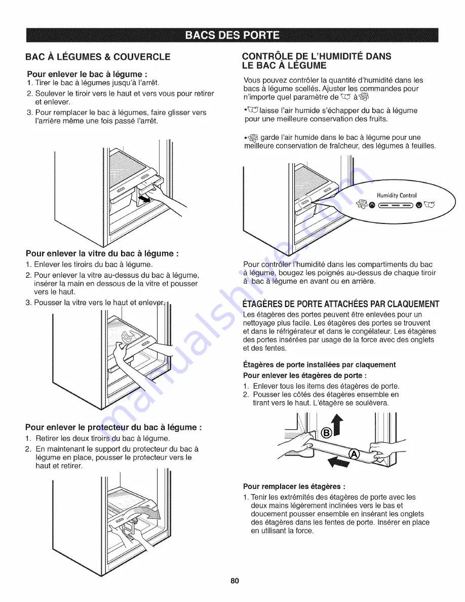 Kenmore 795.6929 Series Use & Care Manual Download Page 80