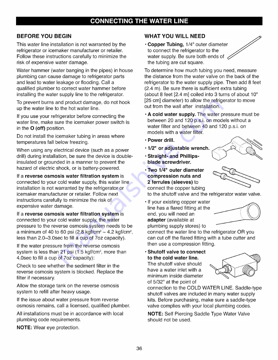 Kenmore 795.71053014 Use & Care Manual Download Page 36