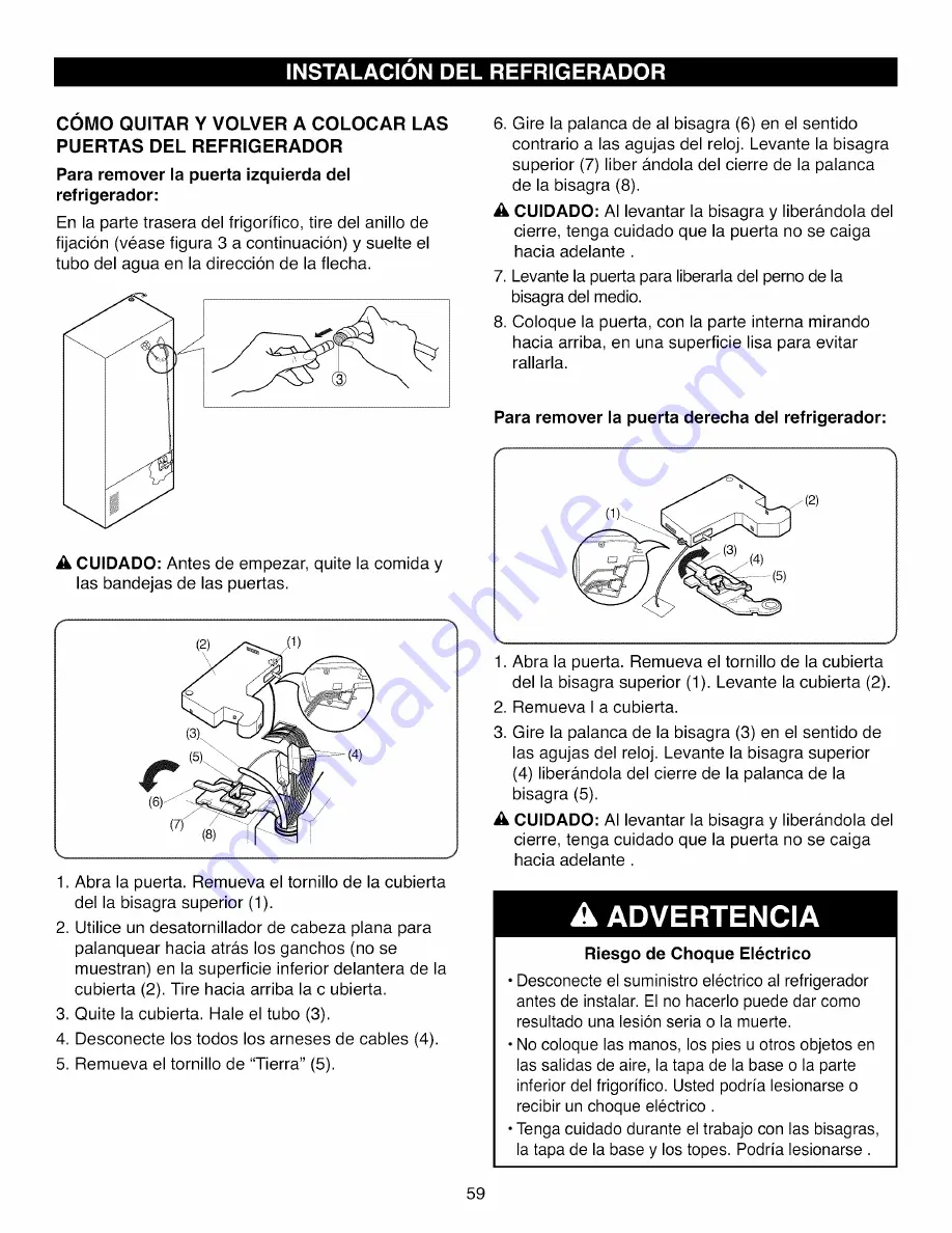 Kenmore 795.71053014 Use & Care Manual Download Page 59