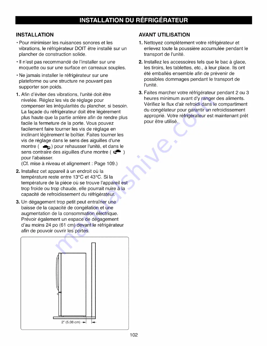 Kenmore 795.71053014 Use & Care Manual Download Page 102