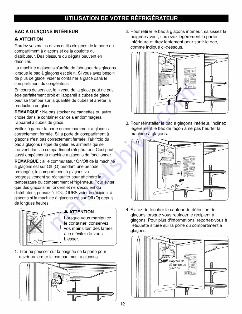 Kenmore 795.71053014 Use & Care Manual Download Page 112