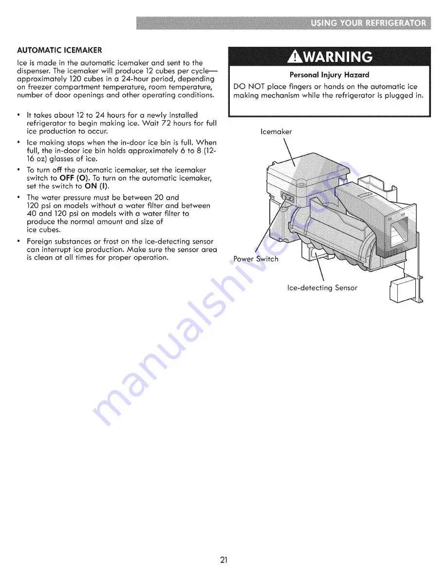 Kenmore 795.7204 Use & Care Manual Download Page 20