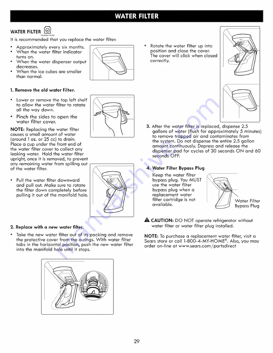 Kenmore 795.7204 Use & Care Manual Download Page 28