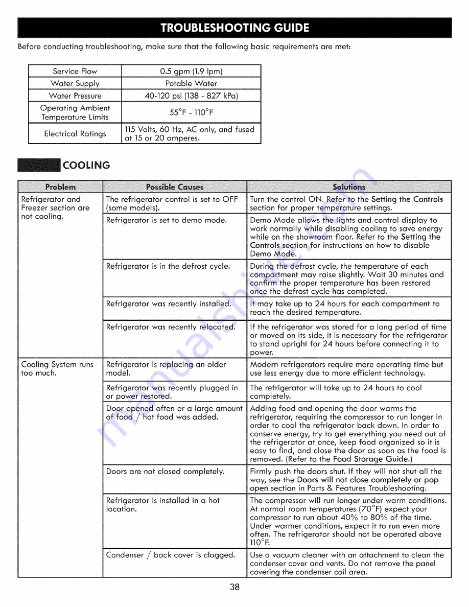 Kenmore 795.7204 Use & Care Manual Download Page 37