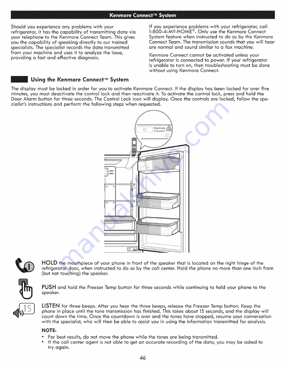 Kenmore 795.7204 Use & Care Manual Download Page 45