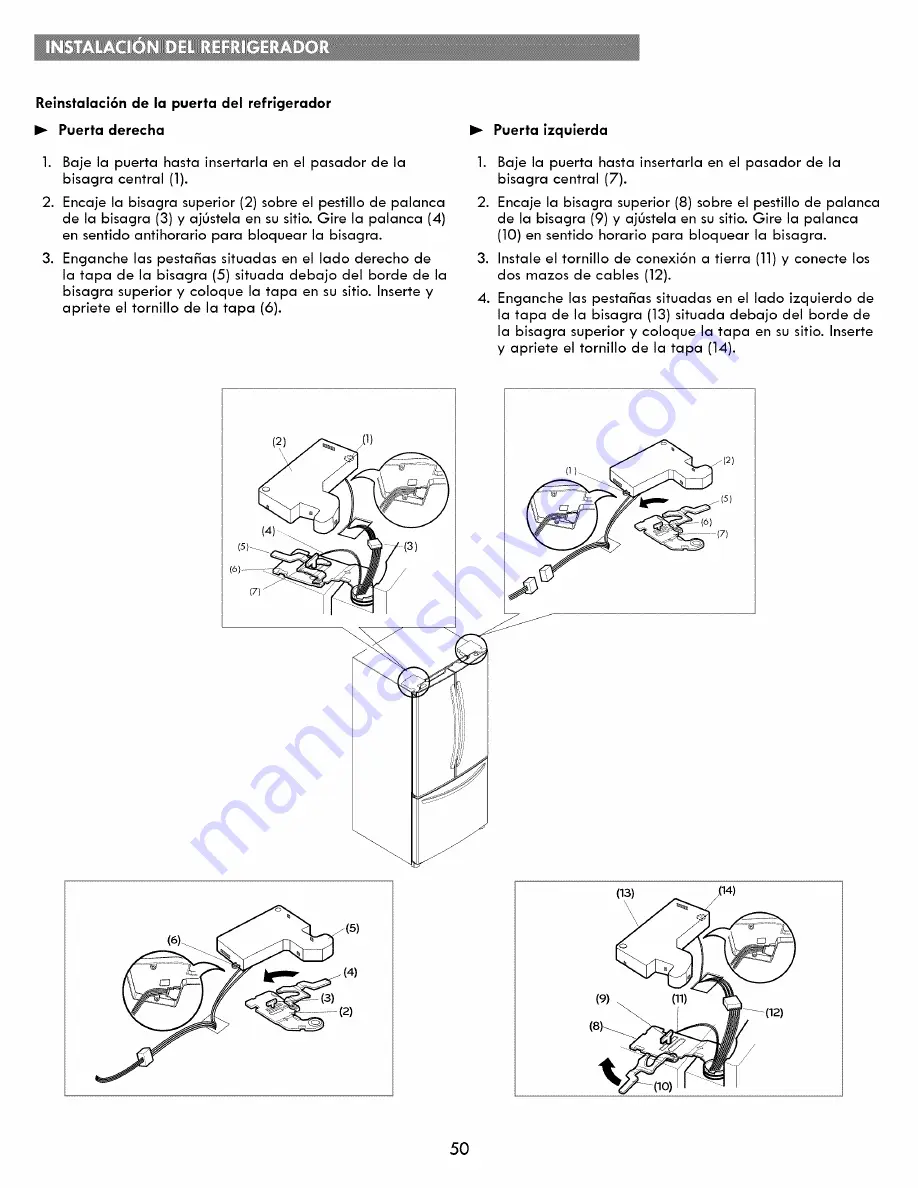 Kenmore 795.7303 Series Use & Care Manual Download Page 50