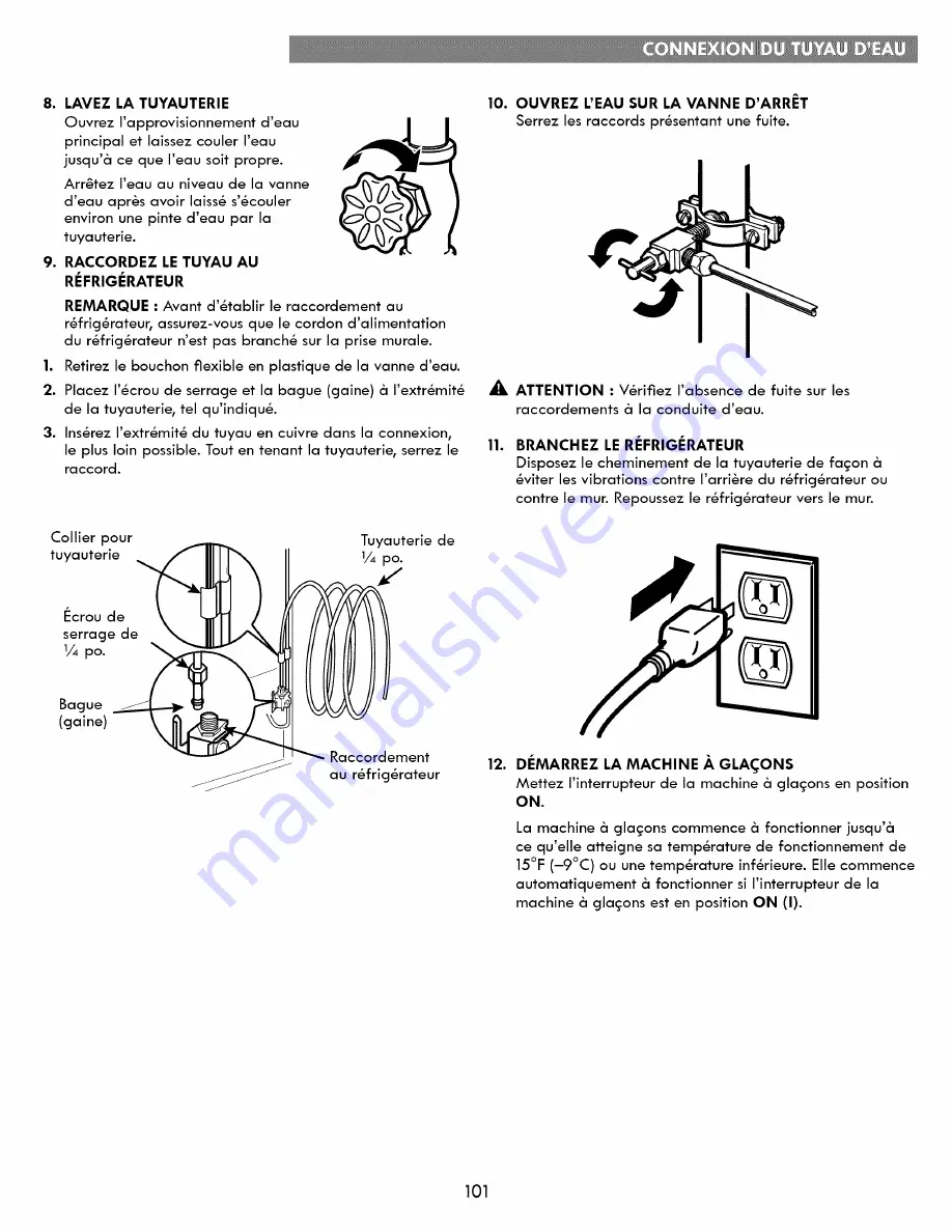 Kenmore 795.7303 Series Use & Care Manual Download Page 101