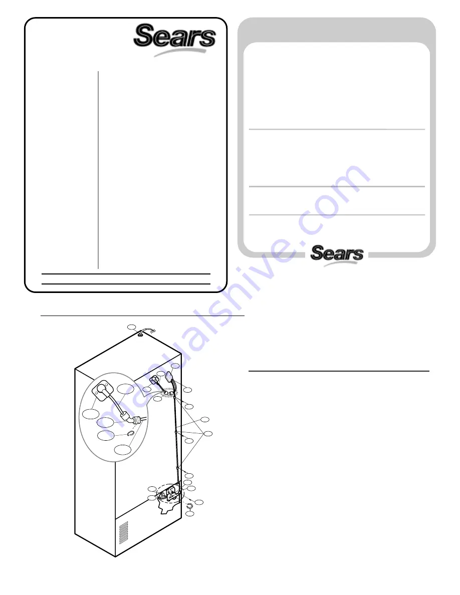 Kenmore 795.77562600 Service Manual Download Page 68