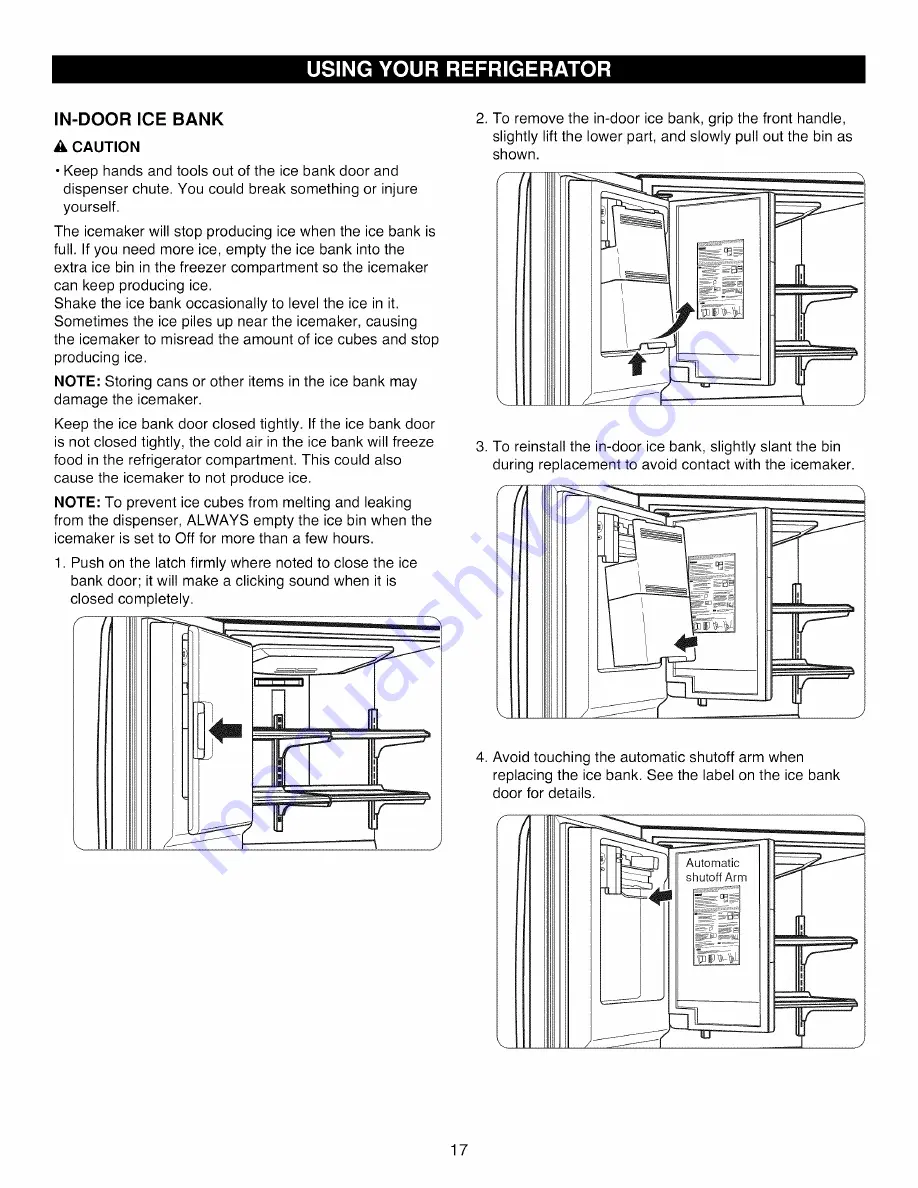 Kenmore 795.7973 Series Use And Care Manual Download Page 17