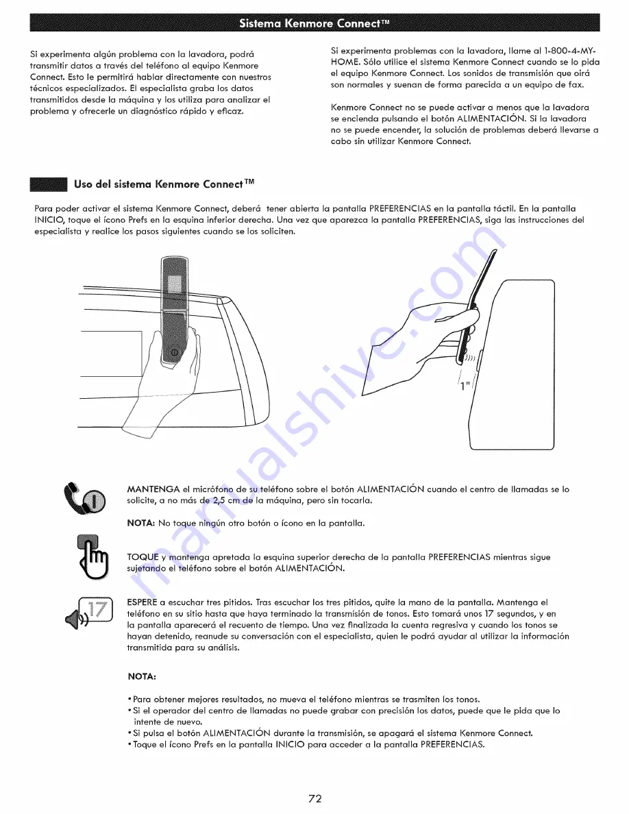 Kenmore 796.2947 Series Use & Care Manual Download Page 72