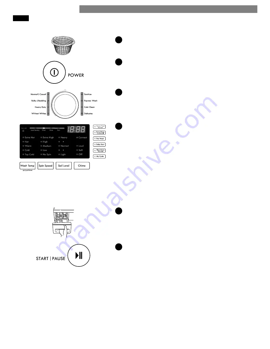 Kenmore 796.4128 Series Скачать руководство пользователя страница 45