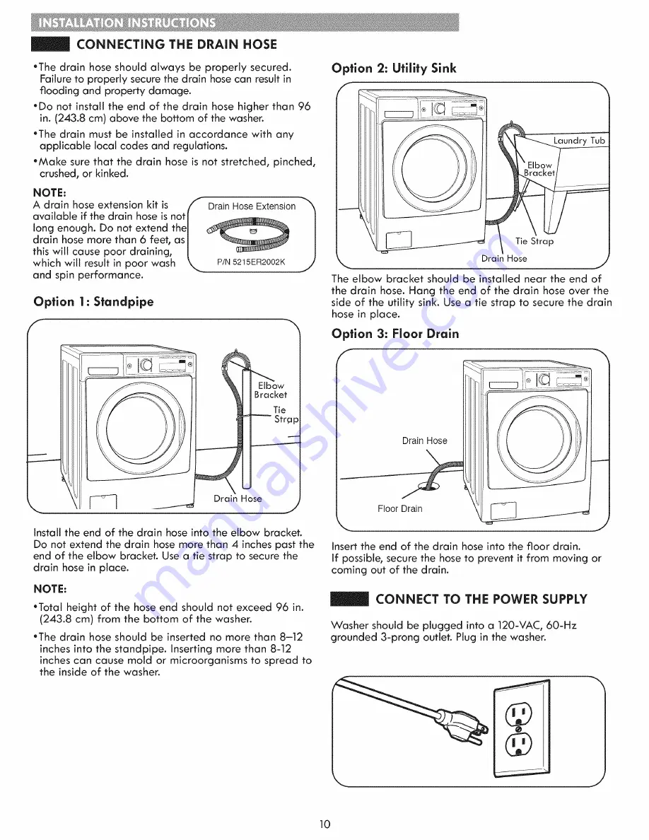 Kenmore 796.4154 Series Use & Care Manual Download Page 10