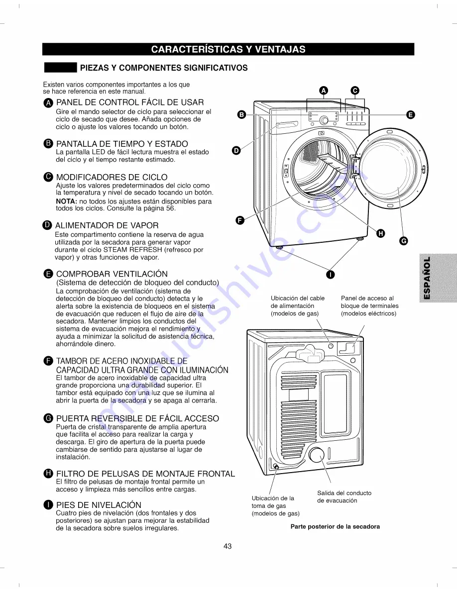 Kenmore 796.8002#9 Series Use And Care Manual Download Page 43