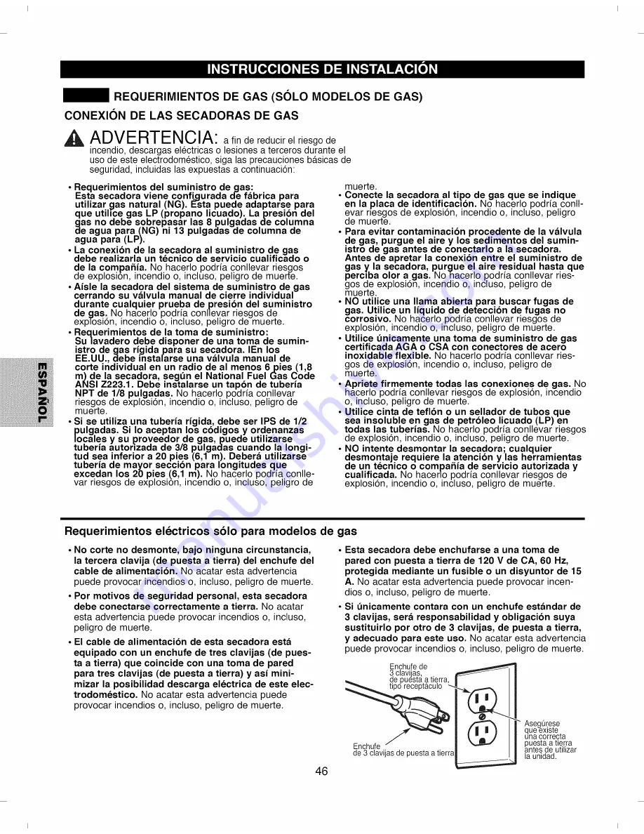 Kenmore 796.8002#9 Series Use And Care Manual Download Page 46