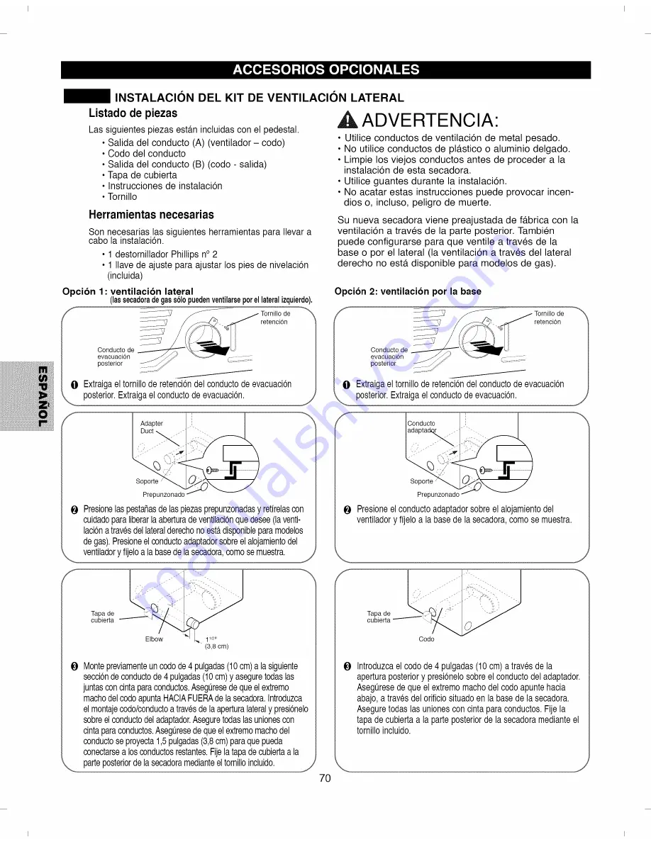 Kenmore 796.8002#9 Series Use And Care Manual Download Page 70