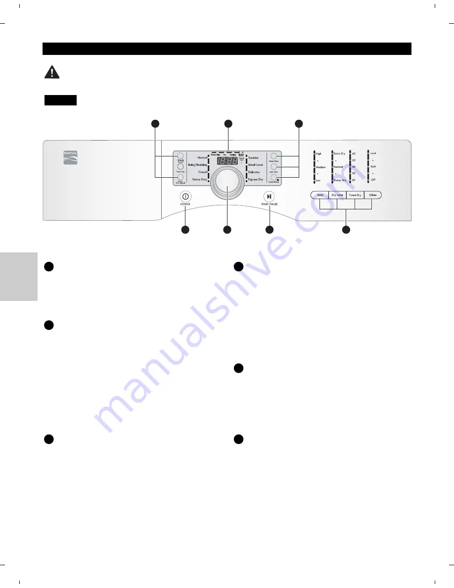 Kenmore 796.8002 Series Use & Care Manual And Installation Instructions Download Page 50