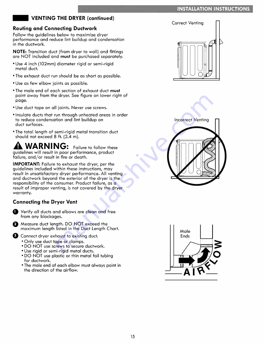 Kenmore 796.81382410 Use & Care Manual Download Page 15