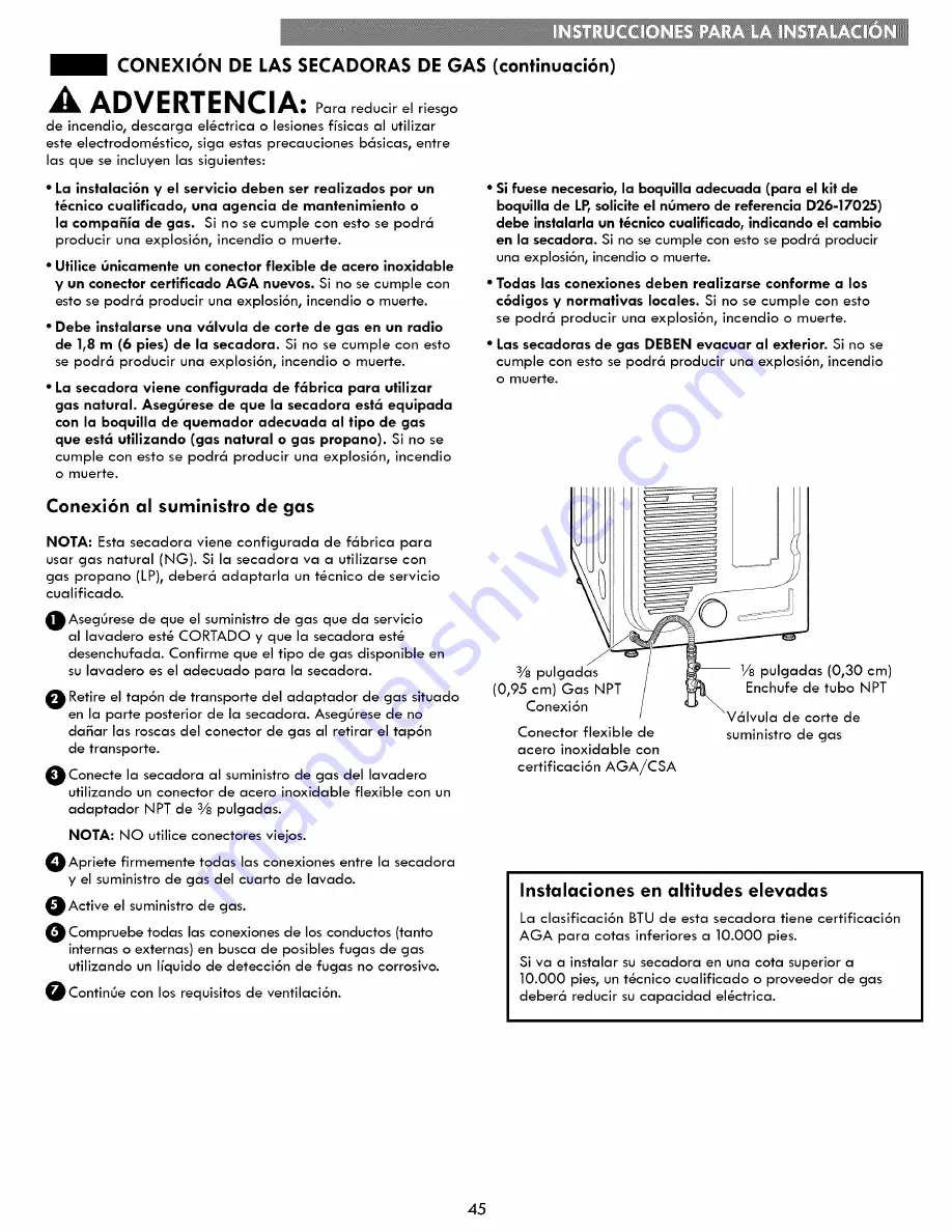 Kenmore 796.81382410 Use & Care Manual Download Page 45