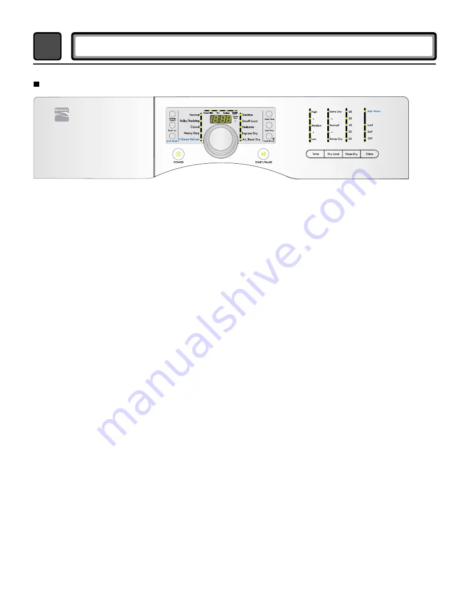 Kenmore 796.9051 Скачать руководство пользователя страница 6