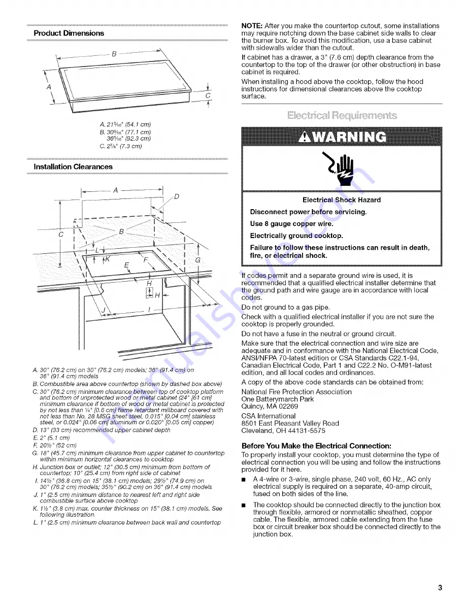 Kenmore 8286307 Скачать руководство пользователя страница 3