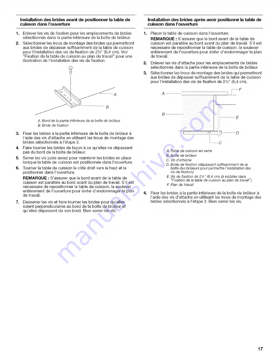 Kenmore 8286307 Installation & Operating Instructions Manual Download Page 17