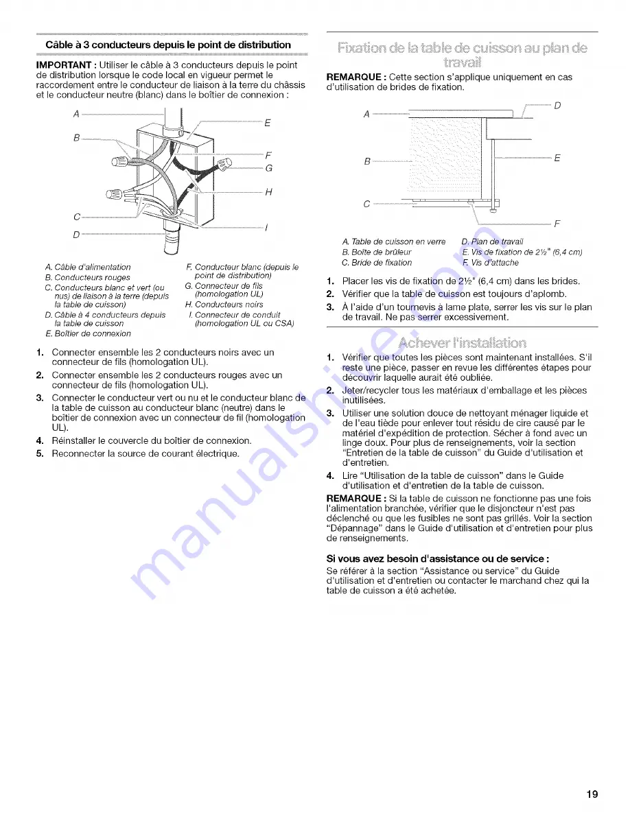 Kenmore 8286307 Installation & Operating Instructions Manual Download Page 19