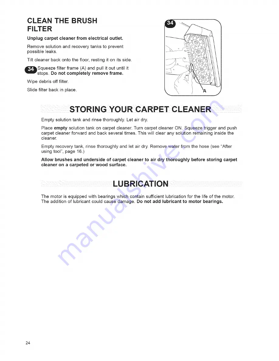 Kenmore 85930 Owner'S Manual Download Page 24