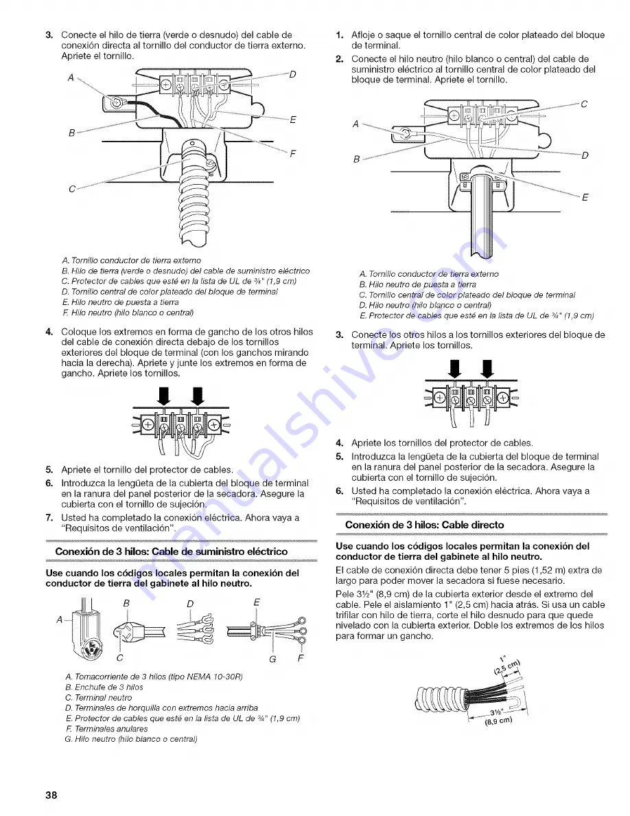 Kenmore 8789 - Elite HE3 7.0 cu. Ft. Electric Dryer Use And Care Manual Download Page 38