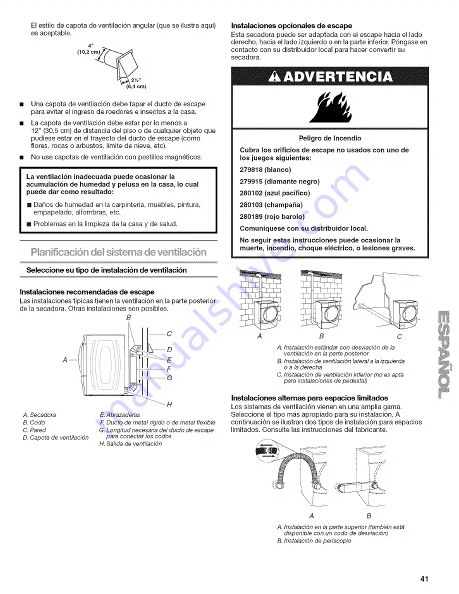 Kenmore 8789 - Elite HE3 7.0 cu. Ft. Electric Dryer Use And Care Manual Download Page 41