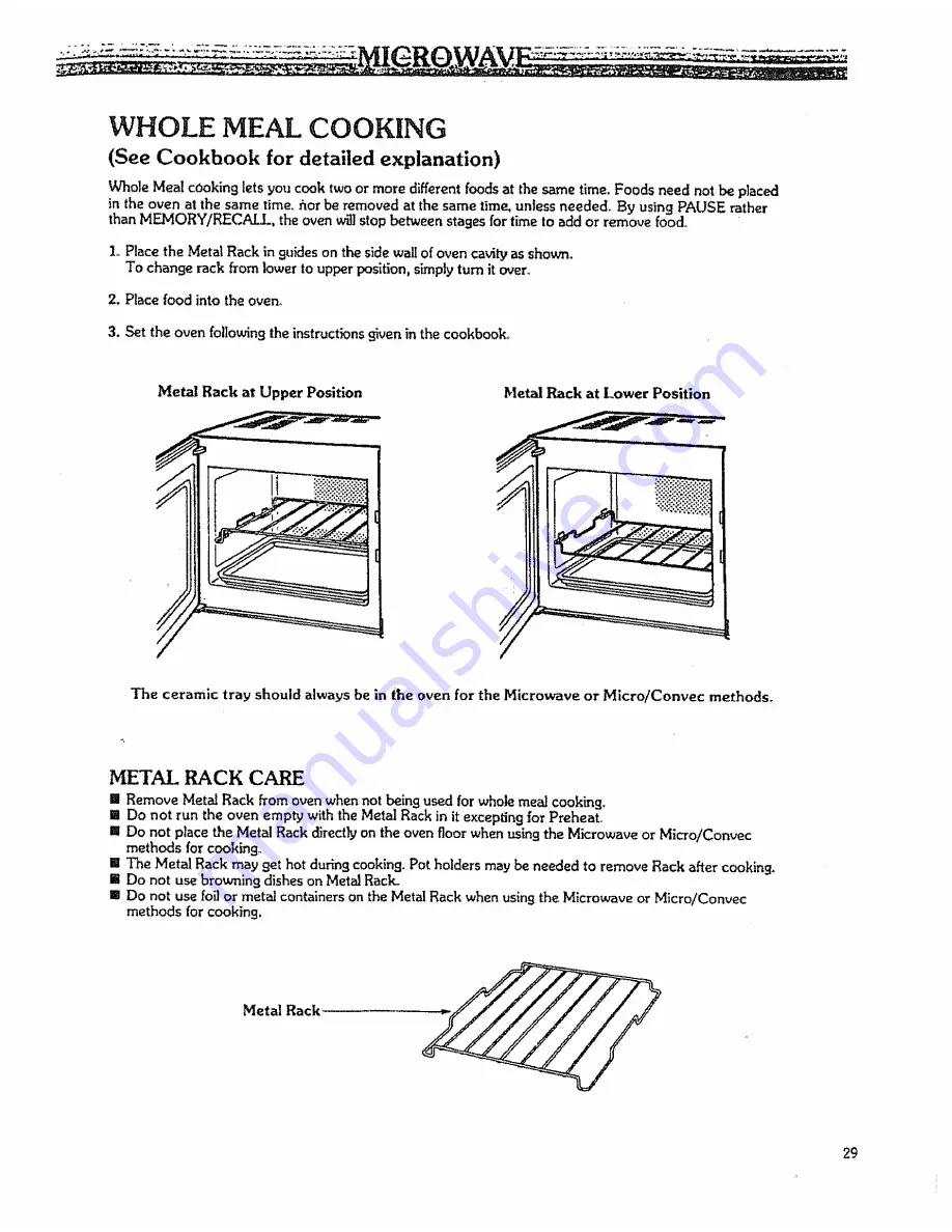 Kenmore 88963 Use And Care Manual Download Page 29