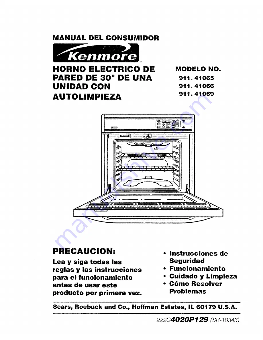 Kenmore 911.41065 Скачать руководство пользователя страница 25