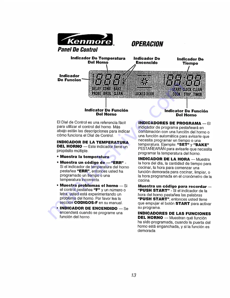 Kenmore 911.95975 Owner'S Manual Download Page 51