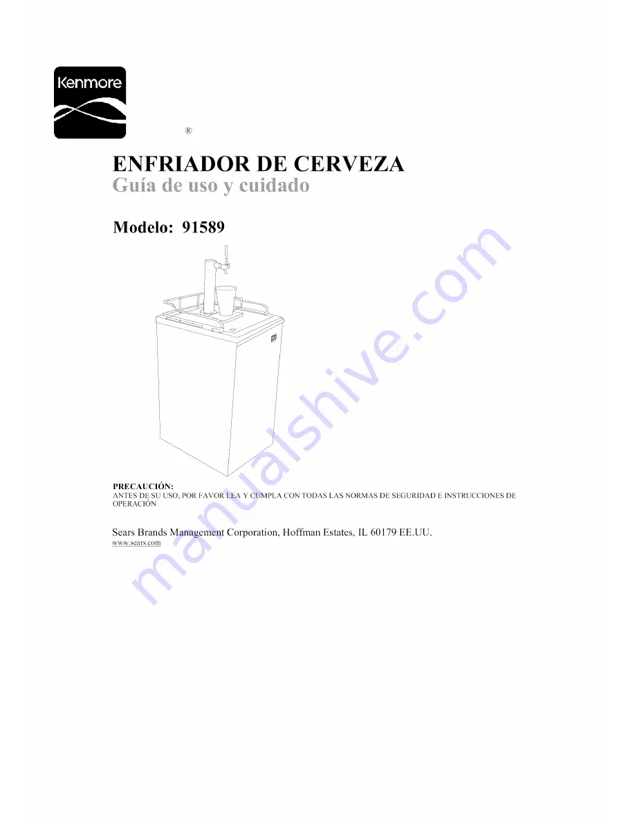 Kenmore 91589 Use & Care Manual Download Page 15