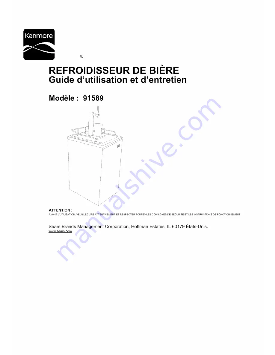 Kenmore 91589 Use & Care Manual Download Page 27