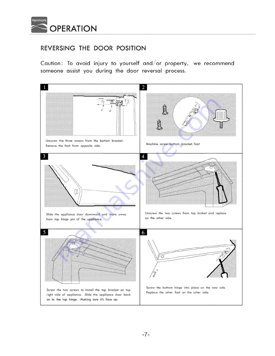 Kenmore 94683 Use & Care Manual Download Page 8