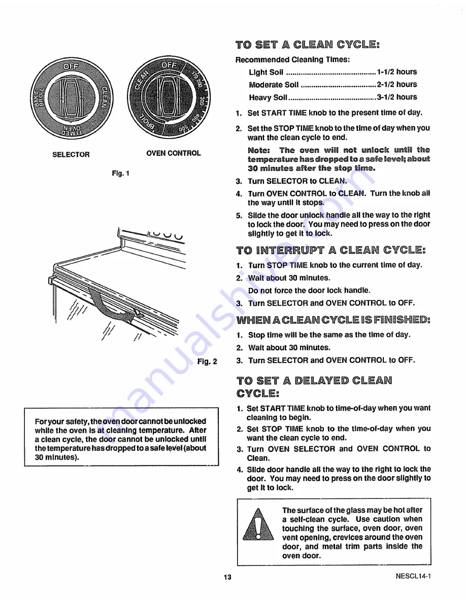 Kenmore 95629 Use And Care And Safety Manual Download Page 14