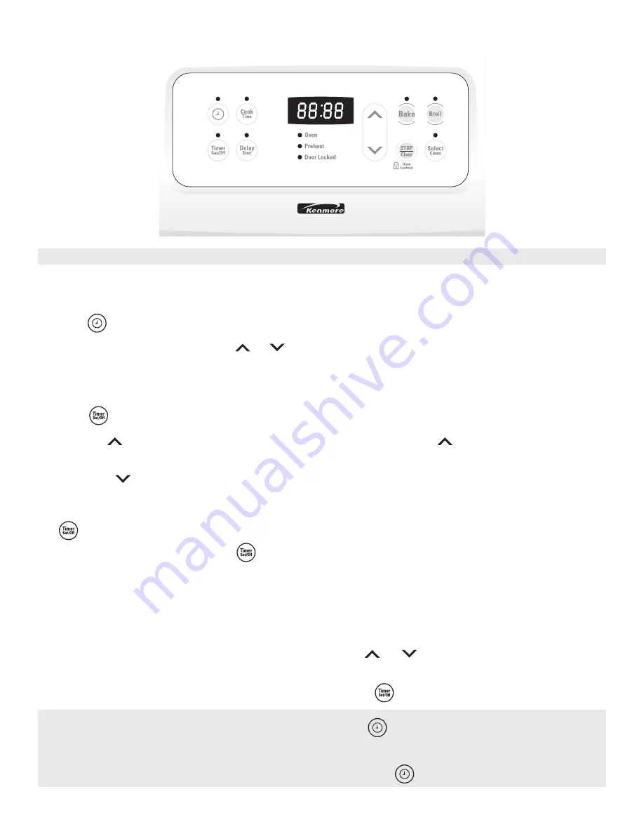 Kenmore 970-6060 Use & Care Manual Download Page 12