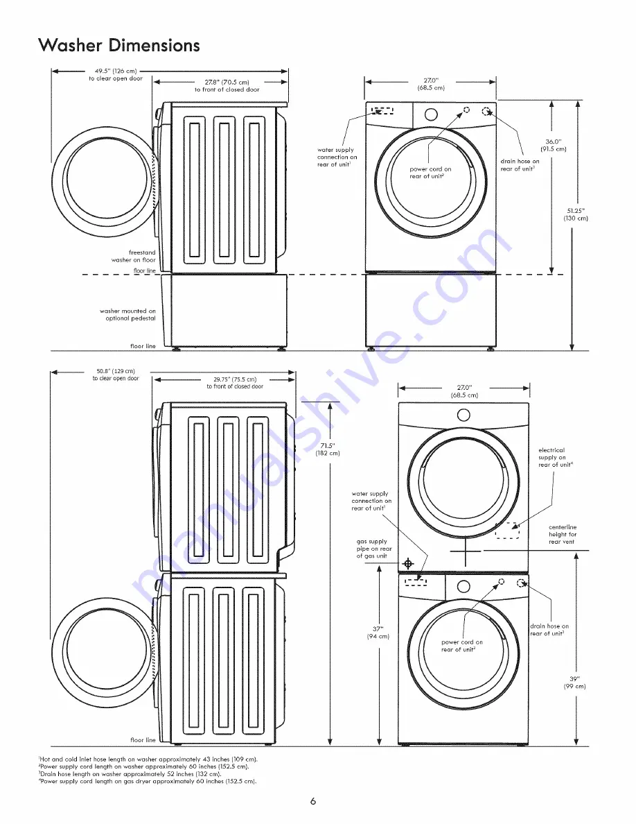 Kenmore 970L48022A0 Installation Instructions Manual Download Page 6