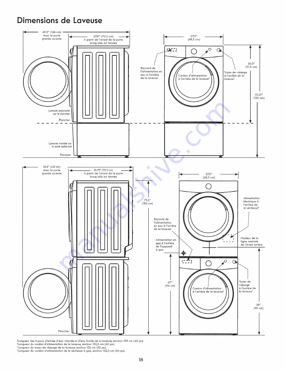 Kenmore 970L48022A0 Installation Instructions Manual Download Page 18