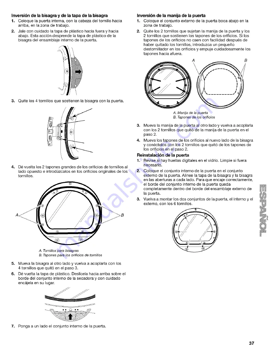 Kenmore Elite 110.9586 Series Use & Care Manual Download Page 37