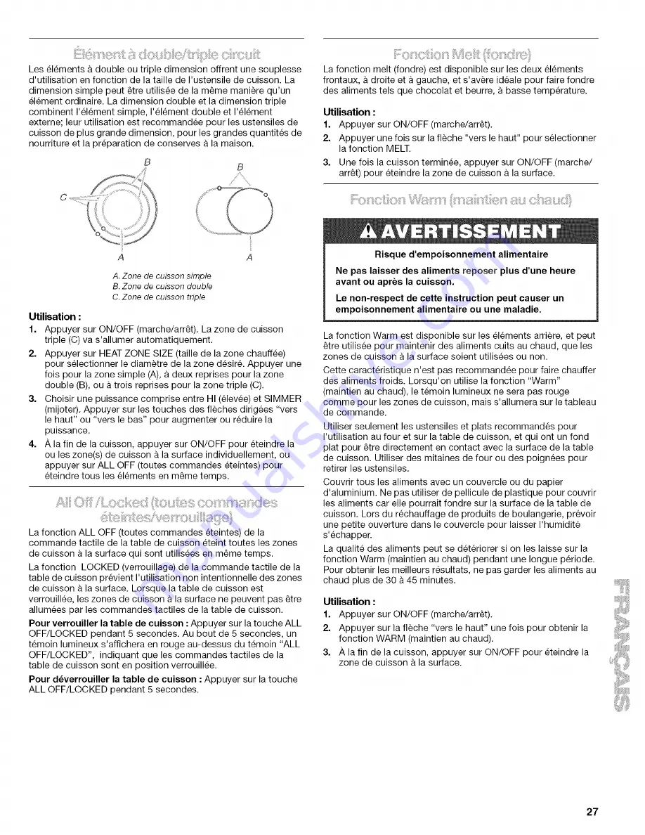 Kenmore ELITE 44082 Скачать руководство пользователя страница 27